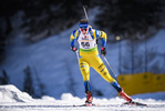 09.02.2020, xkvx, Biathlon IBU Cup Martell, Massenstart Damen, v.l. Annie Lind (Sweden) in aktion / in action competes