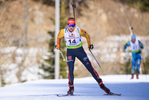 09.02.2020, xkvx, Biathlon IBU Cup Martell, Massenstart Damen, v.l. Franziska Hildebrand (Germany) in aktion / in action competes
