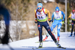 09.02.2020, xkvx, Biathlon IBU Cup Martell, Massenstart Damen, v.l. Marion Deigentesch (Germany) in aktion / in action competes