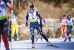 09.02.2020, xkvx, Biathlon IBU Cup Martell, Massenstart Damen, v.l. Alexia Runggaldier (Italy) in aktion / in action competes