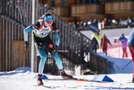 09.02.2020, xkvx, Biathlon IBU Cup Martell, Massenstart Herren, v.l. Ambroise Meunier (France) in aktion / in action competes