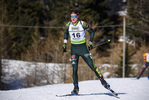 09.02.2020, xkvx, Biathlon IBU Cup Martell, Massenstart Herren, v.l. Dominic Schmuck (Germany) in aktion / in action competes