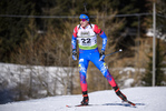 09.02.2020, xkvx, Biathlon IBU Cup Martell, Massenstart Herren, v.l. Semen Suchilov (Russia) in aktion / in action competes