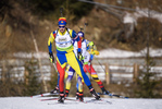 09.02.2020, xkvx, Biathlon IBU Cup Martell, Massenstart Herren, v.l. Raul Antonio Flore (Romania) in aktion / in action competes