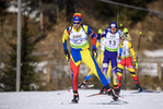 09.02.2020, xkvx, Biathlon IBU Cup Martell, Massenstart Herren, v.l. Raul Antonio Flore (Romania) in aktion / in action competes