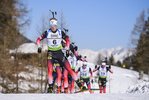 09.02.2020, xkvx, Biathlon IBU Cup Martell, Massenstart Herren, v.l. Sindre Pettersen (Norway) in aktion / in action competes