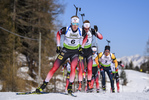 09.02.2020, xkvx, Biathlon IBU Cup Martell, Massenstart Herren, v.l. Sindre Pettersen (Norway) in aktion / in action competes