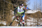 09.02.2020, xkvx, Biathlon IBU Cup Martell, Massenstart Herren, v.l. Niklas Homberg (Germany) in aktion / in action competes