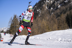 09.02.2020, xkvx, Biathlon IBU Cup Martell, Massenstart Herren, v.l. Peter Brunner (Austria) in aktion / in action competes