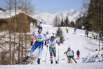 09.02.2020, xkvx, Biathlon IBU Cup Martell, Massenstart Herren, v.l. Sandro Bovisi (Switzerland) in aktion / in action competes