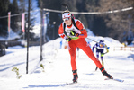 09.02.2020, xkvx, Biathlon IBU Cup Martell, Massenstart Herren, v.l. Adam Runnalls (Canada) in aktion / in action competes