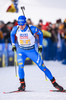 13.02.2020, xkvx, Biathlon IBU Weltmeisterschaft Antholz, Mixed Staffel, v.l. Lukas Hofer (Italy) in aktion / in action competes
