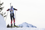 13.02.2020, xkvx, Biathlon IBU Weltmeisterschaft Antholz, Mixed Staffel, v.l. Tarjei Boe (Norway) in aktion / in action competes