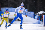 13.02.2020, xkvx, Biathlon IBU Weltmeisterschaft Antholz, Mixed Staffel, v.l. Tero Seppala (Finland) in aktion / in action competes