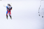 13.02.2020, xkvx, Biathlon IBU Weltmeisterschaft Antholz, Mixed Staffel, v.l. Johannes Thingnes Boe (Norway) in aktion / in action competes