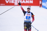 13.02.2020, xkvx, Biathlon IBU Weltmeisterschaft Antholz, Mixed Staffel, v.l. Johannes Thingnes Boe (Norway) gewinnt die Goldmedaille / wins the gold medal