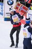 13.02.2020, xkvx, Biathlon IBU Weltmeisterschaft Antholz, Mixed Staffel, v.l. Tarjei Boe (Norway) im Ziel / at the finish