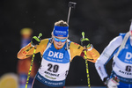 14.02.2020, xkvx, Biathlon IBU Weltmeisterschaft Antholz, Sprint Damen, v.l. Franziska Preuss (Germany) in aktion / in action competes