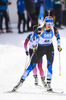 14.02.2020, xkvx, Biathlon IBU Weltmeisterschaft Antholz, Sprint Damen, v.l. Regina Oja (Estonia) in aktion / in action competes