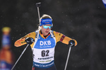 14.02.2020, xkvx, Biathlon IBU Weltmeisterschaft Antholz, Sprint Damen, v.l. Vanessa Hinz (Germany) in aktion / in action competes