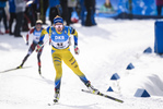 14.02.2020, xkvx, Biathlon IBU Weltmeisterschaft Antholz, Sprint Damen, v.l. Linn Persson (Sweden) in aktion / in action competes
