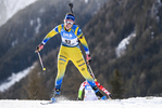 14.02.2020, xkvx, Biathlon IBU Weltmeisterschaft Antholz, Sprint Damen, v.l. Elvira Oeberg (Sweden) in aktion / in action competes