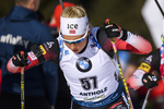 16.02.2020, xkvx, Biathlon IBU Weltmeisterschaft Antholz, Verfolgung Damen, v.l. Ingrid Landmark Tandrevold (Norway) in aktion / in action competes