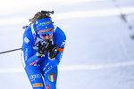 16.02.2020, xkvx, Biathlon IBU Weltmeisterschaft Antholz, Verfolgung Damen, v.l. Lisa Vittozzi (Italy) in aktion / in action competes