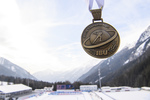 17.02.2020, xkvx, Biathlon IBU Weltmeisterschaft Antholz, Medaillen, v.l.  Bronzemedaille / bronze medal