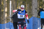 18.02.2020, xkvx, Biathlon IBU Weltmeisterschaft Antholz, Einzel Damen, v.l. Synnoeve Solemdal (Norway) in aktion / in action competes