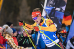 19.02.2020, xkvx, Biathlon IBU Weltmeisterschaft Antholz, Einzel Herren, v.l. Benedikt Doll (Germany) in aktion / in action competes