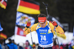 19.02.2020, xkvx, Biathlon IBU Weltmeisterschaft Antholz, Einzel Herren, v.l. Philipp Horn (Germany) in aktion / in action competes