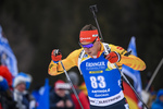 19.02.2020, xkvx, Biathlon IBU Weltmeisterschaft Antholz, Einzel Herren, v.l. Philipp Nawrath (Germany) in aktion / in action competes