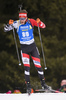 19.02.2020, xkvx, Biathlon IBU Weltmeisterschaft Antholz, Einzel Herren, v.l. Simon Eder (Austria) in aktion / in action competes