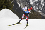 19.02.2020, xkvx, Biathlon IBU Weltmeisterschaft Antholz, Einzel Herren, v.l. Felix Leitner (Austria) in aktion / in action competes