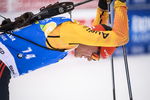 19.02.2020, xkvx, Biathlon IBU Weltmeisterschaft Antholz, Einzel Herren, v.l. Philipp Horn (Germany) im Ziel / in the finish