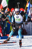 22.02.2020, xkvx, Biathlon IBU Weltmeisterschaft Antholz, Staffel Herren, v.l. Martin Fourcade (France) in aktion / in action competes