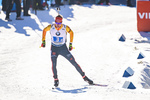 22.02.2020, xkvx, Biathlon IBU Weltmeisterschaft Antholz, Staffel Herren, v.l. Benedikt Doll (Germany) in aktion / in action competes
