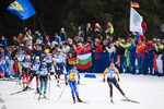 23.02.2020, xkvx, Biathlon IBU Weltmeisterschaft Antholz, Massenstart Damen, v.l. Denise Herrmann (Germany) in aktion / in action competes