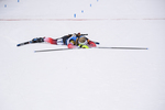 23.02.2020, xkvx, Biathlon IBU Weltmeisterschaft Antholz, Massenstart Damen, v.l. Marte Olsbu Roeiseland (Norway) gewinnt die Goldmedaille / wins the gold medal