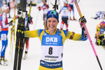 23.02.2020, xkvx, Biathlon IBU Weltmeisterschaft Antholz, Massenstart Damen, v.l. Hanna Oeberg (Sweden) in aktion / in action competes