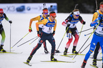 23.02.2020, xkvx, Biathlon IBU Weltmeisterschaft Antholz, Massenstart Herren, v.l. Philipp Horn (Germany) in aktion / in action competes