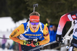23.02.2020, xkvx, Biathlon IBU Weltmeisterschaft Antholz, Massenstart Herren, v.l. Benedikt Doll (Germany) in aktion / in action competes