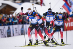23.02.2020, xkvx, Biathlon IBU Weltmeisterschaft Antholz, Massenstart Herren, v.l. Johannes Thingnes Boe (Norway) in aktion / in action competes