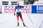 23.02.2020, xkvx, Biathlon IBU Weltmeisterschaft Antholz, Massenstart Herren, v.l. Johannes Thingnes Boe (Norway) gewinnt die Goldmedaille / wins the gold medal