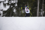 28.02.2020, xkvx, Biathlon DSV Deutschlandpokal Ruhpolding, Sprint - maennlich, v.l. Lukas Martins (Germany)  / 