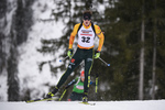 28.02.2020, xkvx, Biathlon DSV Deutschlandpokal Ruhpolding, Sprint - maennlich, v.l. Benjamin Menz (Germany)  / 
