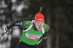 28.02.2020, xkvx, Biathlon DSV Deutschlandpokal Ruhpolding, Sprint - maennlich, v.l. Marvin Schumacher (Germany)  / 
