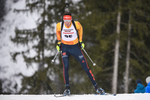 28.02.2020, xkvx, Biathlon DSV Deutschlandpokal Ruhpolding, Sprint - maennlich, v.l. Philipp Lipowitz (Germany)  / 