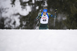 28.02.2020, xkvx, Biathlon DSV Deutschlandpokal Ruhpolding, Sprint - maennlich, v.l. Domenic Endler (Germany)  / 